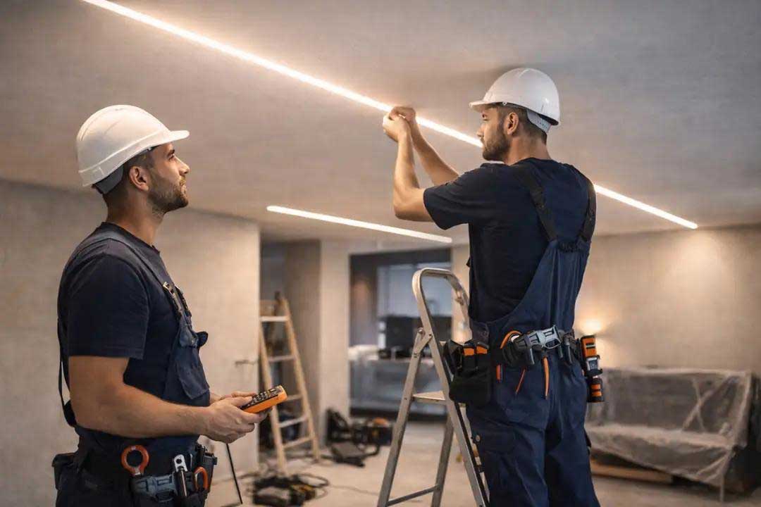 اجرای لاین نوری چگونه انجام می‌شود؟